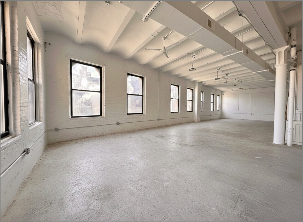 The open event floor at EastWick Studio